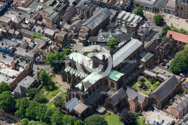 Chester Cathedral, Cheshire West and Chester, 2021. Creator: Damian Grady.