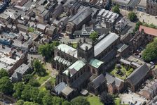 Chester Cathedral, Cheshire West and Chester, 2021. Creator: Damian Grady