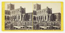 Chester Cathedral - From Walls, 1850/94. Creator: Francis Bedford