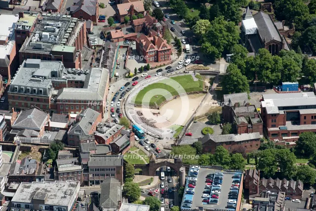 Chester Roman Amphitheatre, Cheshire West and Chester, 2021. Creator: Damian Grady.