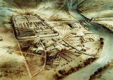 Chester's Roman Fort, c2nd century, (c1960s). Artist: Alan Ernest Sorrell
