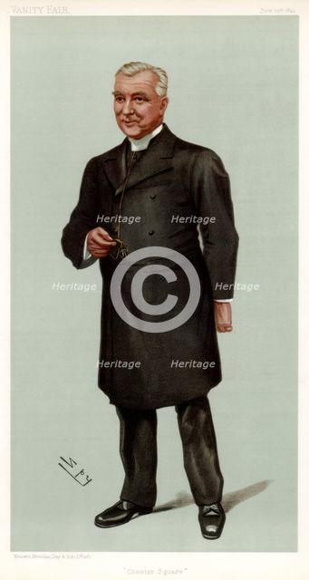 'Chester Square', Canon Fleming, British clergyman, 1899.Artist: Spy