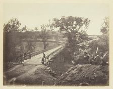 Chesterfield Bridge, North Anna, Virginia, May 1864. Creator: Alexander Gardner