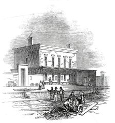 Chesterford Station, 1845. Creator: Unknown