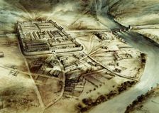 Chester's Roman Fort, c2nd century, (c1960s). Artist: Alan Ernest Sorrell