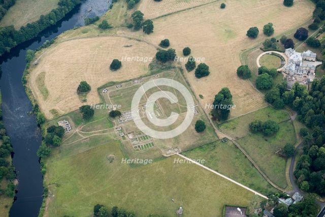 Chesters Roman fort, Northumberland, 2018. Creator: Emma Trevarthen.