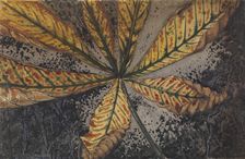 Chestnut leaf, 1887-1924. Creator: Julie de Graag