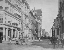 Chestnut Street, Philadelphia 19th century