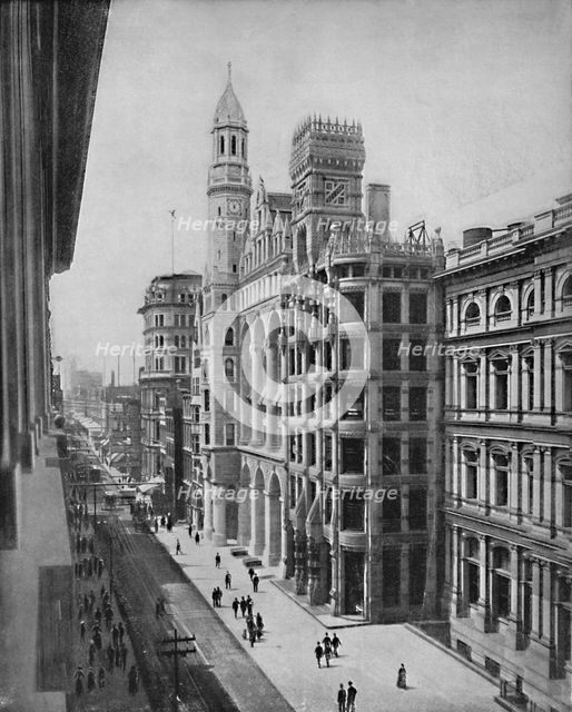 'Chestnut Street, Philadelphia', c1897. Creator: Unknown.