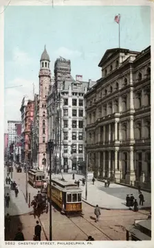 Chestnut Street, Philadelphia, Pennsylvania, USA, 1905