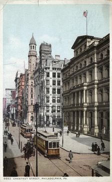 Chestnut Street, Philadelphia, Pennsylvania, USA, 1905