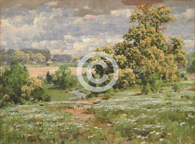 Chestnut Trees in Bloom, n.d. Creator: William Henry Holmes.