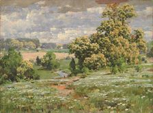 Chestnut Trees in Bloom, n.d. Creator: William Henry Holmes