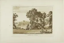 Chepstow Castle, 1776. Creator: Paul Sandby