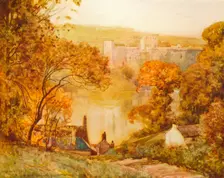 Chepstow Castle, On The Wye c1910. Artist: Alfred Edward East
