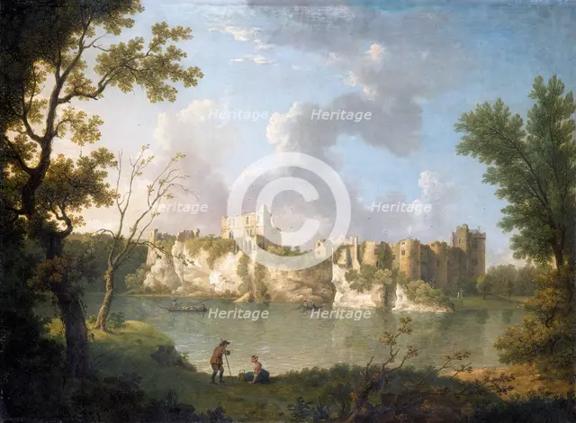 'Chepstow Castle', c1770s. Creator: John Inigo Richards.