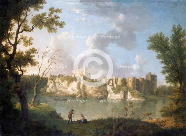 'Chepstow Castle', c1770s. Creator: John Inigo Richards.