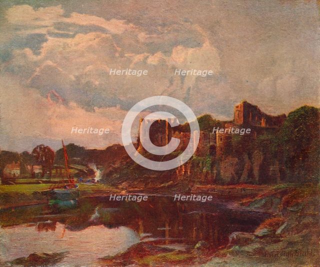 Chepstow Castle, c1862-1924, (1924). Artist: Louis Burleigh Bruhl