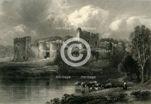 'Chepstow Castle', c1870.