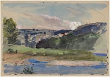 Chepstow, late 19th century. Creator: Philip Wilson Steer
