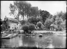 Chequers Inn, Bablock Hythe, Northmoor, West Oxfordshire, Oxfordshire, 1885. Creator: Unknown