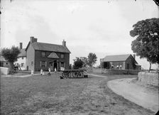 Chequers Inn, Charney Bassett, Oxfordshire, c1860-c1922. Artist: Henry Taunt