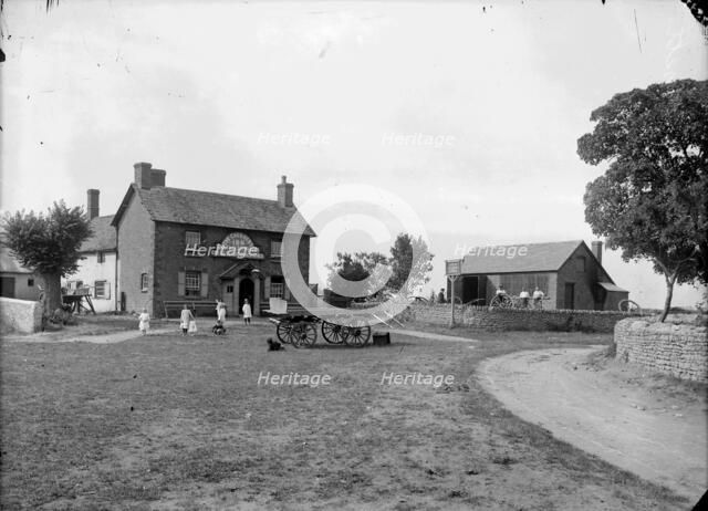 Chequers Inn, Charney Bassett, Oxfordshire, c1860-c1922. Artist: Henry Taunt