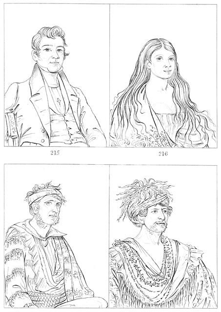 Cherokees, 1841.Artist: Myers and Co