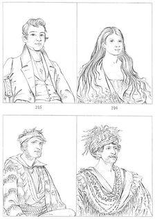 Cherokees, 1841.Artist: Myers and Co