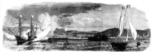 Cherbourg from the Sea, 1858. Creator: Unknown