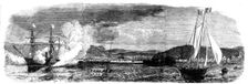 Cherbourg from the Sea, 1858. Creator: Unknown