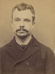 Chericotti. Paul. 35 ans, né à Milan (Italie). Marchand de volailles. Anarchiste/Assoc. de..., 1894. Creator: Alphonse Bertillon