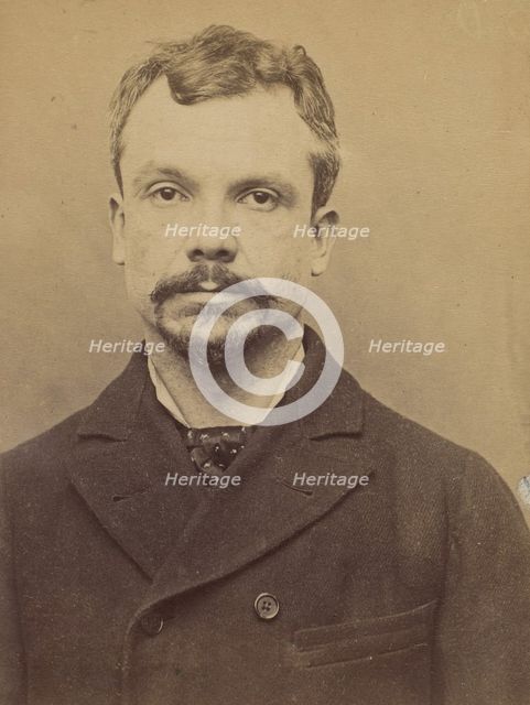 Chericotti. Paul. 35 ans, né à Milan (Italie). Marchand de volailles. Anarchiste/Assoc. de..., 1894. Creator: Alphonse Bertillon.