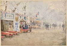 Cherry Blossom Festival, about 1903. Creator: Nakagawa Hachiro