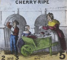 Cherry-ripe Cries of London, c1840. Artist: TH Jones
