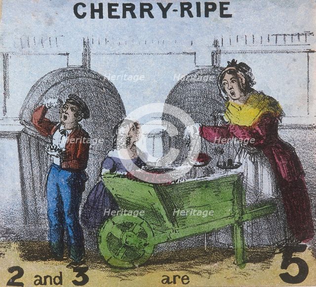 'Cherry-ripe', Cries of London, c1840. Artist: TH Jones