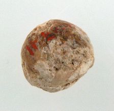 Cherry Stone from a Tomb, Frankish, 500-600. Creator: Unknown