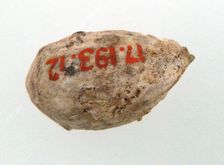 Cherry Stone from a Tomb, Frankish, 500-600. Creator: Unknown