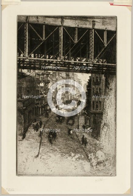 Cherry Street, 1904. Creator: Charles Frederick William Mielatz.