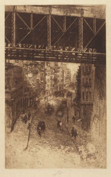 Cherry Street, N.Y., 1904. Creator: Charles Frederick William Mielatz