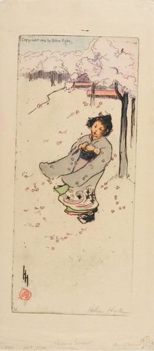 Cherry Snow, 1906. Creator: Helen Hyde