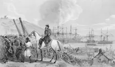 Cherson - Cossack Bay. French Landing Place and Depot c1850s. Creator: Unknown