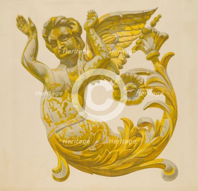 Cherub, 1935/1942. Creator: Unknown.