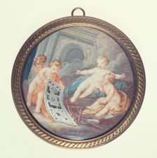 Cherub architects, c1850. Creator: Ecole Francaise