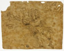 Cherubs with Censers, n.d. Creator: Unknown