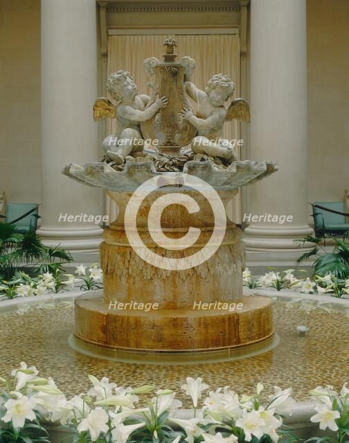 Cherubs Playing with a Lyre, 1672-1673. Creator: Pierre Legros.