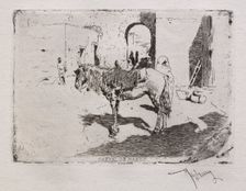 Cheval du Maroc. Creator: Mariano Fortuny y Carbó (Spanish, 1838-1874)