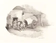 Cheval de charrette sorti des Limons, 1823. Creator: Theodore Gericault