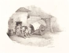 Cheval de charrette sorti des Limons, 1823. Creator: Theodore Gericault