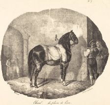 Cheval de la plaine de Caen, 1822. Creator: Theodore Gericault